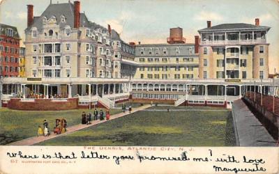 The Dennis Atlantic City, New Jersey Postcard