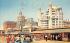 Hotel Row from the Boardwalk Atlantic City, New Jersey Postcard