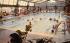 Chalfonte-Haddon Hall's year-round Pool Atlantic City, New Jersey Postcard