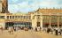 Boardwalk and famous Convention Hall Asbury Park, New Jersey Postcard