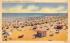Bathing Beach at Tennessee St. Atlantic City, New Jersey Postcard