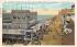 Entrance, Young's Million Dollar Pier Atlantic City, New Jersey Postcard