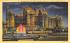 Traymore Hotel showing Fountain of Light Atlantic City, New Jersey Postcard