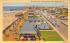 Bird's-Eye View from Convention Hall Asbury Park, New Jersey Postcard