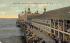Steel Pier, Watching the Bathers Atlantic City, New Jersey Postcard