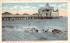 View of Ocean and Steel Pier Ball Room Atlantic City, New Jersey Postcard