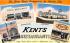The Three Kents Restaurant in Atlantic City New Jersey Postcard