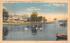 Asbury Park from Wesley Lake New Jersey Postcard