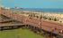 Beautiful View of Boardwalk, Beach Atlantic City, New Jersey Postcard