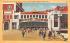 Boardwalk and Entrance to Convention Hall Asbury Park, New Jersey Postcard