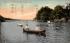 Idle Hours on Deal Lake Asbury Park, New Jersey Postcard