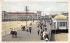 Boardwalk and Young's Million Dollar Pier Atlantic City, New Jersey Postcard