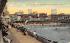 View from Steel Pier toward Broadwalk Atlantic City, New Jersey Postcard