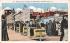 Rolling Chair Parade on Boardwalk Atlantic City, New Jersey Postcard