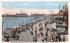 Million Dollar Pier in the distance Atlantic City, New Jersey Postcard