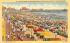 Looking from the Traymore Hotel, Atlantic City, New Jersey Postcard
