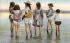 Children wading in the Ocean Atlantic City, New Jersey Postcard