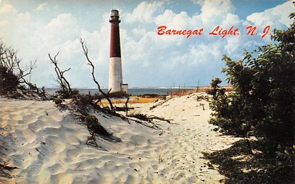 Barnegate Light, N. J., USA Barnegat Light, New Jersey Postcard