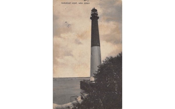 Barnegat Light, New Jersey, USA Postcard