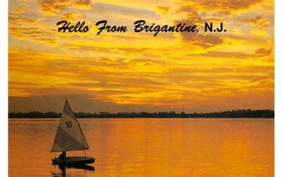Hello from Brigantine New Jersey Postcard