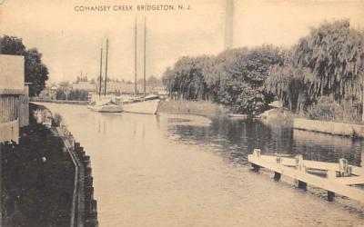 Cohansey Creek Bridgeton, New Jersey Postcard