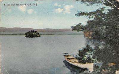 Scene near Bellewood Park New Jersey Postcard