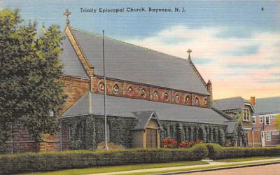 Trinity Episcopal Church Bayonne, New Jersey Postcard