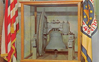 Cumberland County Liberty Bell Bridgeton, New Jersey Postcard