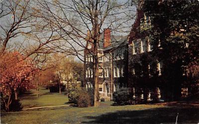 Clinton Hall with Head Masters Blairstown, New Jersey Postcard