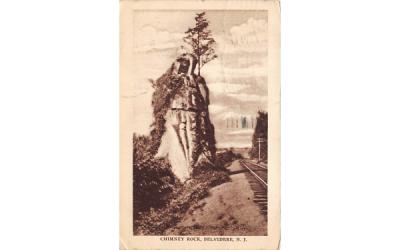 Chimney Rock Belvidere, New Jersey Postcard