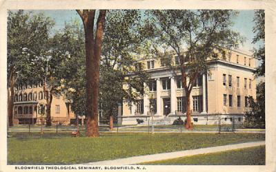 Bloomfield Theological Seminary New Jersey Postcard