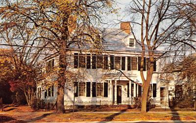 General Giles House Bridgeton, New Jersey Postcard