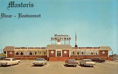 Mastoris Diner-Restaurant Bordentown, New Jersey Postcard