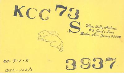 KCC 73S Berlin, New Jersey Postcard