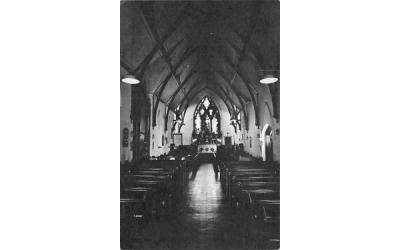 The Chapel of the Holy Innocents, St. Mary's Hall Burlington, New Jersey Postcard