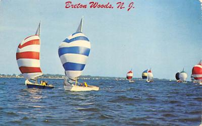 Sailing Along with the Wind Breton Woods, New Jersey Postcard