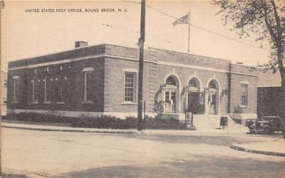 United States Post Office Bound Brook, New Jersey Postcard