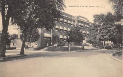 Bridgeton Hospital New Jersey Postcard