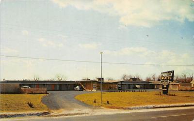 Foothills Motel Bound Brook, New Jersey Postcard