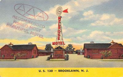 U. S. 130 Brooklawn, New Jersey Postcard