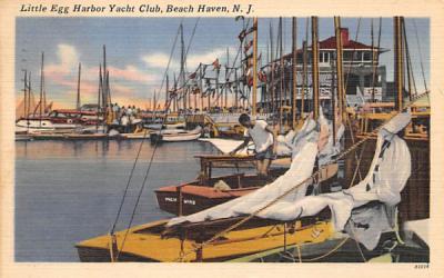 Little Egg Harbor Yacht Club Beach Haven, New Jersey Postcard
