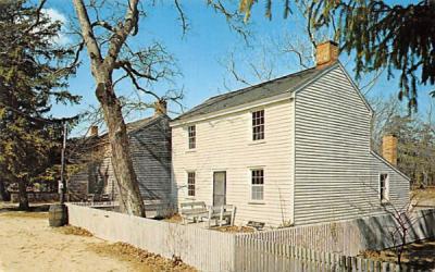 Workmen's Houses at Batsto Burlington County, New Jersey Postcard