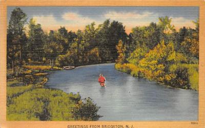 Greetings from Bridgeton, N. J., USA New Jersey Postcard