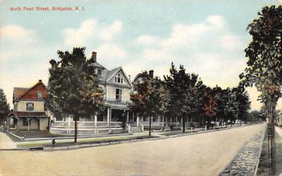 North Pearl Street  Bridgeton, New Jersey Postcard