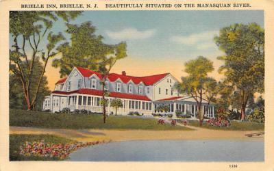 Brielle Inn New Jersey Postcard
