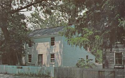 Restored worker's cottage Batsto, New Jersey Postcard