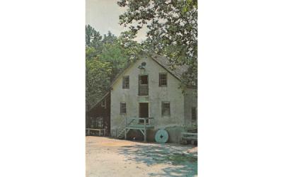 Turbine powered, restored grist mill Batsto, New Jersey Postcard
