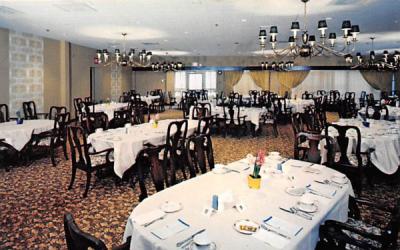 The beautiful Dining Room of the Masonic Home Burlington, New Jersey Postcard
