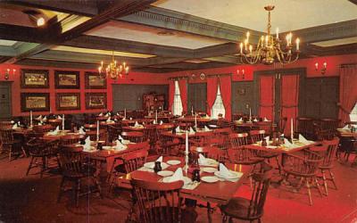 Fox and Hounds Room at the Historic Old Mill Inn Bernardsville, New Jersey Postcard