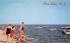 Crabbing and boating on Barnegat Bay Bay Shore, New Jersey Postcard